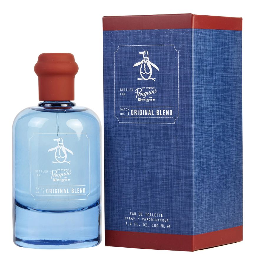 Original Blend by Original Penguin men’s EDT 3.4 oz blue bottle