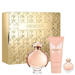 Olympea by Paco Rabanne for Women 2.7 oz EDP 3PC Gift Set (BL/MINI)