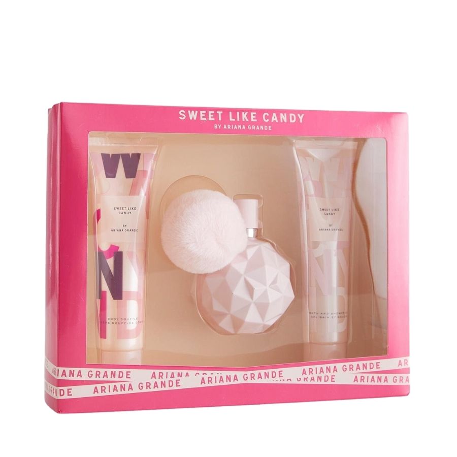 Sweet Like Candy by Ariana Grande 3pc gift set, 3.4 oz EDP