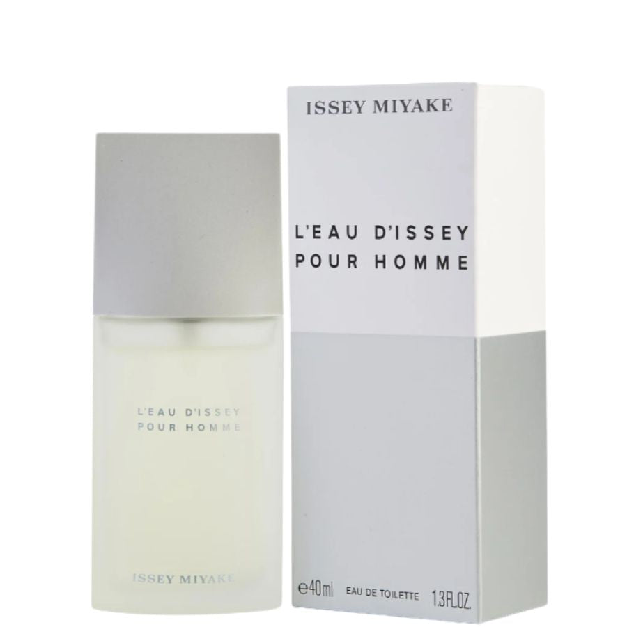 L’Eau d’Issey Pour Homme EDT 1.3 oz men’s cologne, frosted bottle