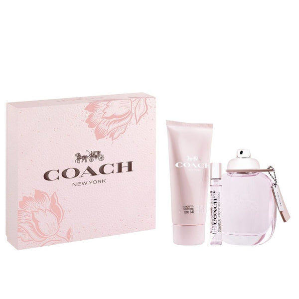 Coach NY by Coach for Women 3.0 oz EDT 3pc Gift Set - PLA