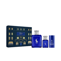 Polo Blue by Ralph Lauren for Men 4.2 oz EDP 3pc Gift Set