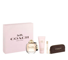 Coach NY by Coach for Women 3.0 oz EDP 4pc Gift Set