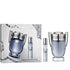 Invictus by Paco Rabanne for Men 3.4 oz EDT 2pc Gift Set with trophy bottle and 20 ml travel spray