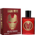 Iron Man by Marvel Boys 3.4 oz EDT superhero bottle red gold