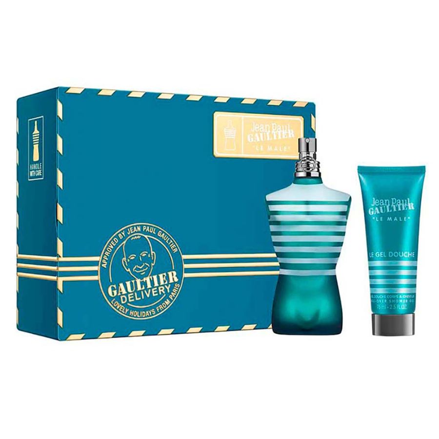 Le Male by Jean Paul Gaultier for Men 4.2 oz EDT 2pc Gift Set - PLA