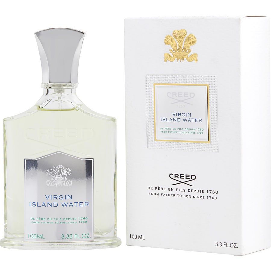 Creed Virgin Island Water EDP 3.4 oz white bottle