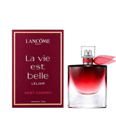La Vie Est Belle Very Cherry L'Elixir de Lancôme para mujer, vaporizador ELX de 3.4 oz