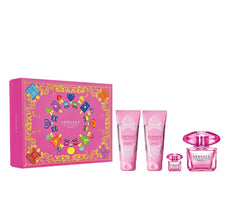 Bright Crystal Absolu by Versace for Women 3.0 oz EDP 4pc Gift Set