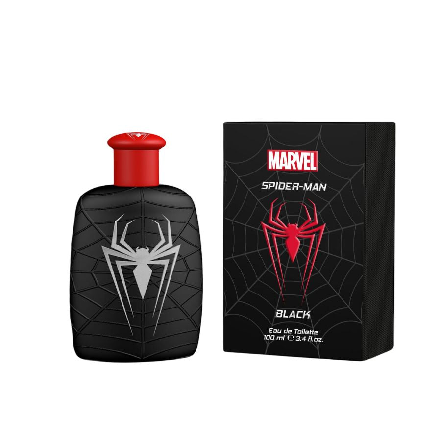 Spiderman Black de Marvel para niños EDT en aerosol de 3.4 oz - PLA