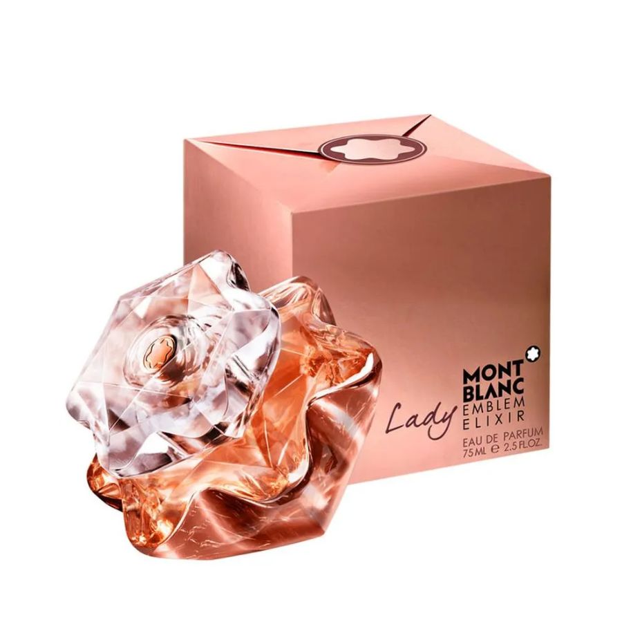 Lady Emblem Elixir EDP women’s perfume 2.5 oz pink bottle