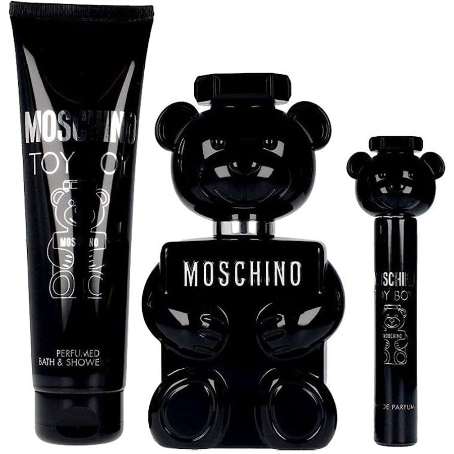 Toy Boy by Moschino men’s 3-piece EDP gift set, black bear
