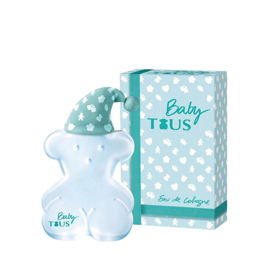 Tous Baby 3.4 oz EDC para niños, biberón con forma de osito