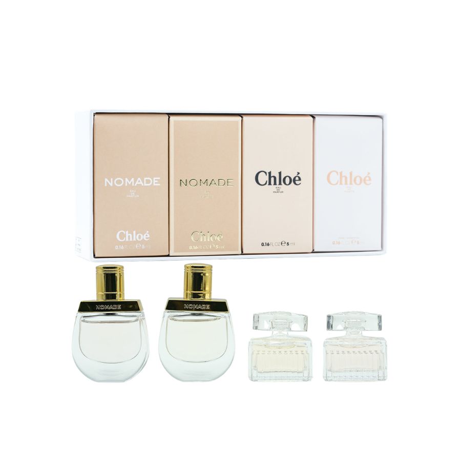 Chloe Min de Chloe para mujer, 5 ml EDP, mini set de regalo de 4 piezas - PLA