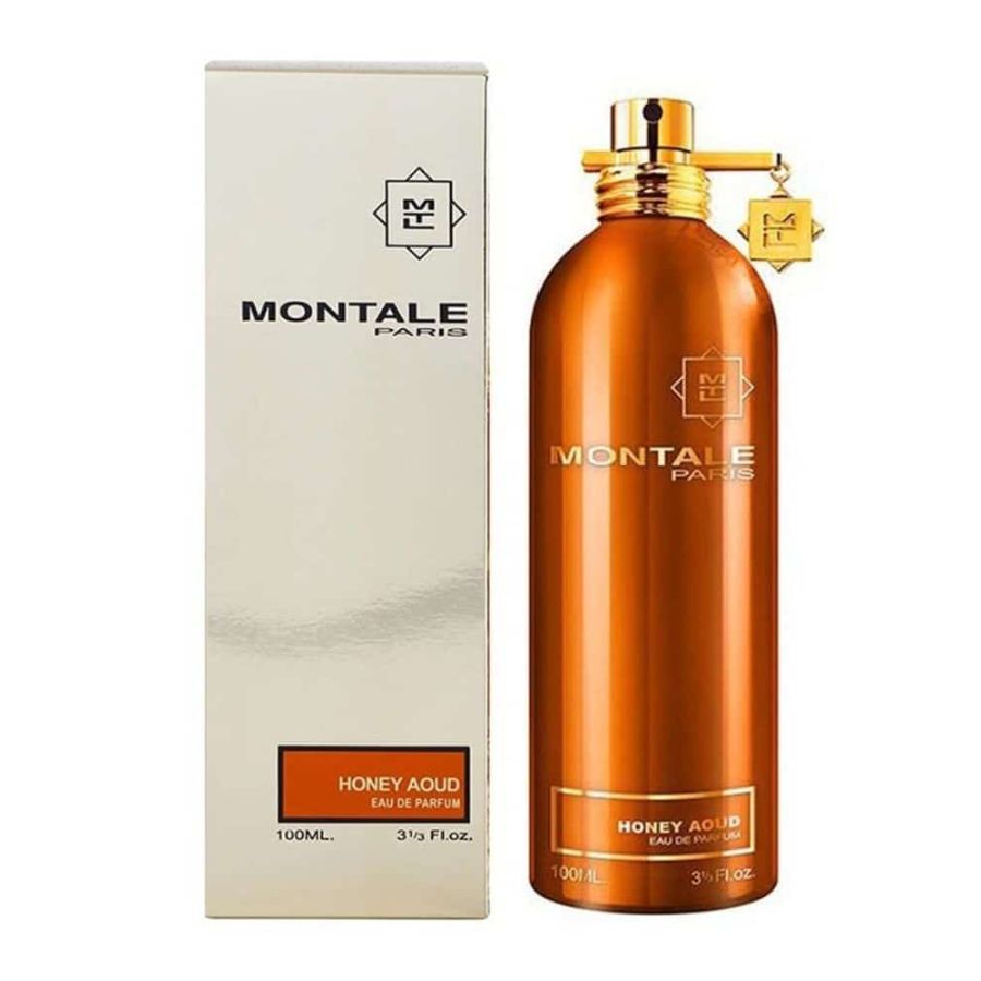 Montale Honey Aoud unisex EDP spray 3.4 oz metallic bottle