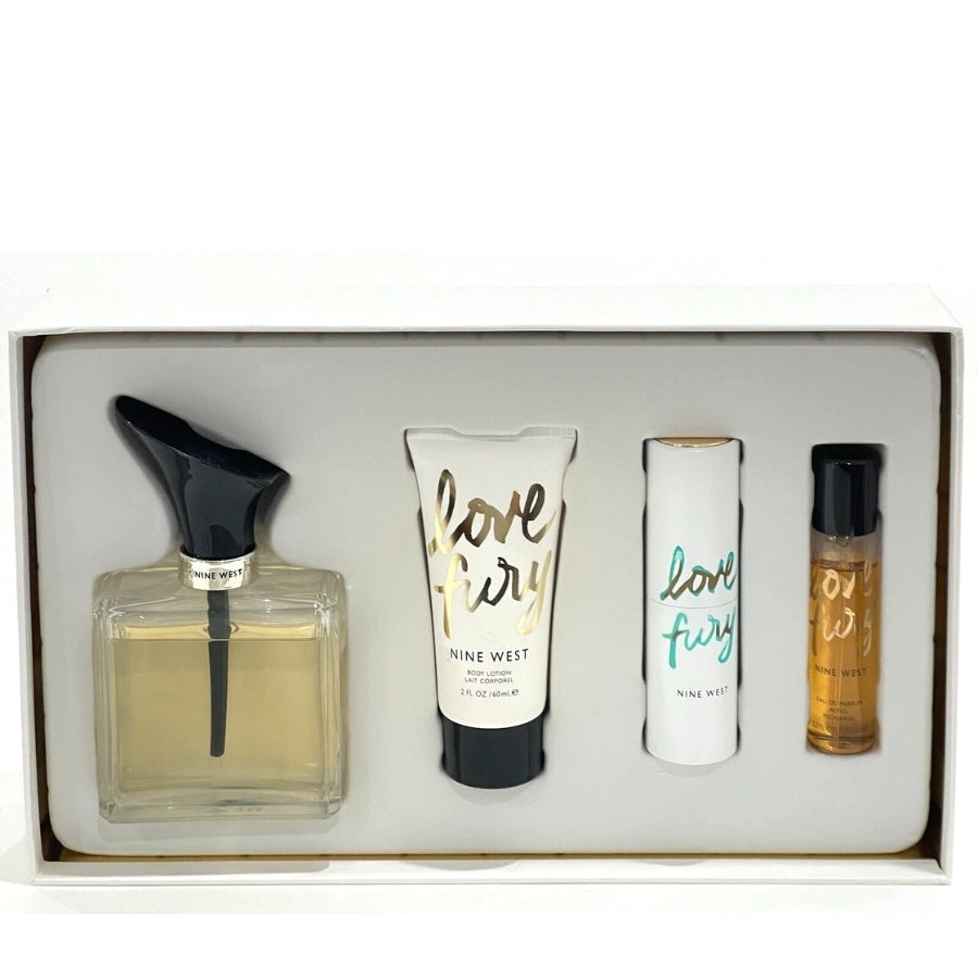Nine West Love Fury 3.4 oz EDP four-piece gift set