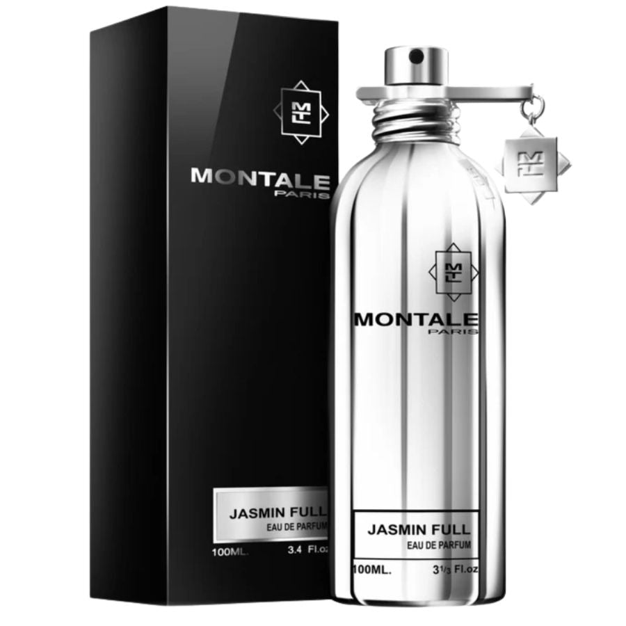 Jasmine Full de Montale Unisex 3.4 oz EDP Spray botella de aluminio blanco