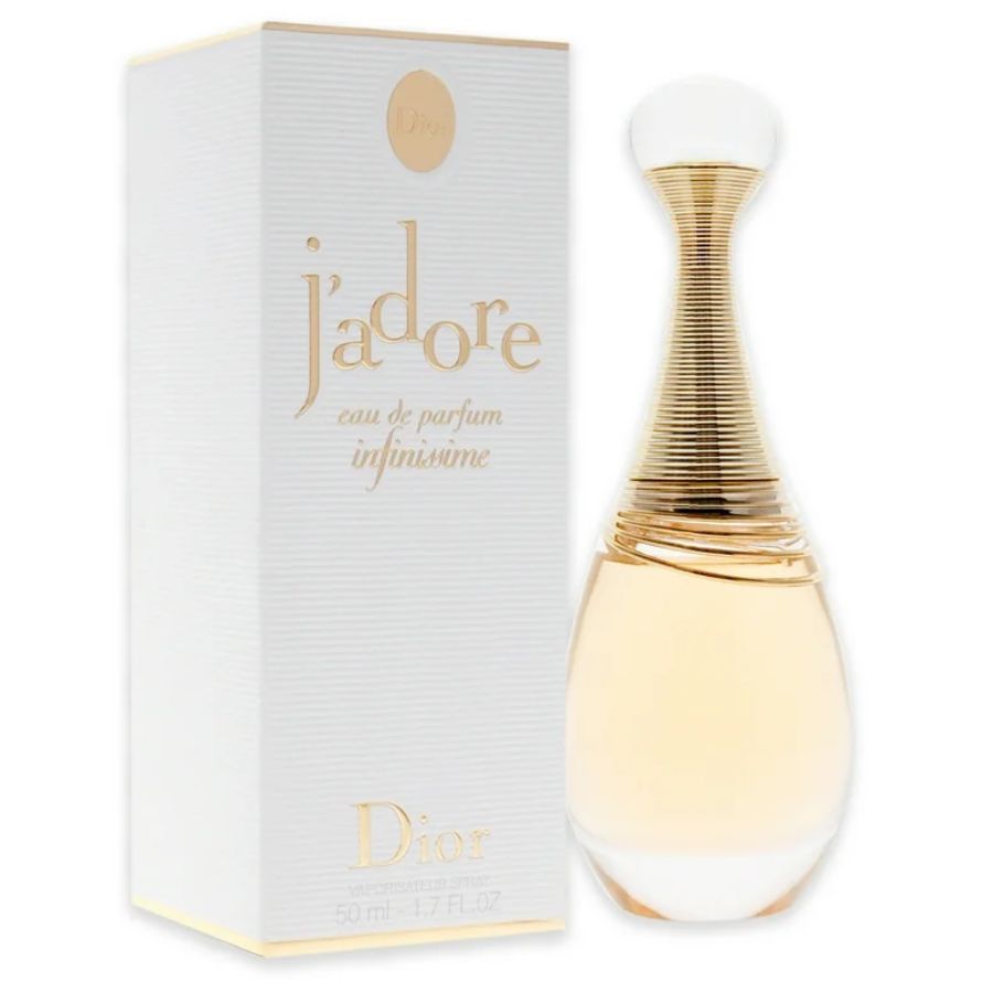 J’adore Infinissime EDP 1.7 oz women’s perfume, gold amphora bottle