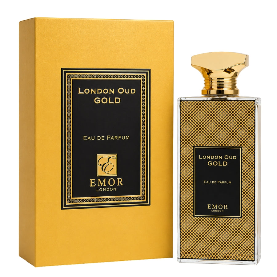 Emor London Oud Gold men’s EDP in 4.2 oz bottle