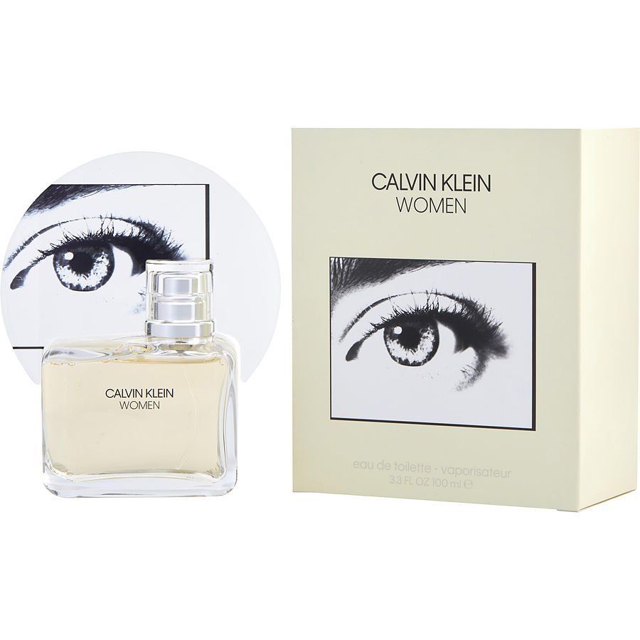 CK Women by Calvin Klein 3.4 oz EDT eye-cap bottle
