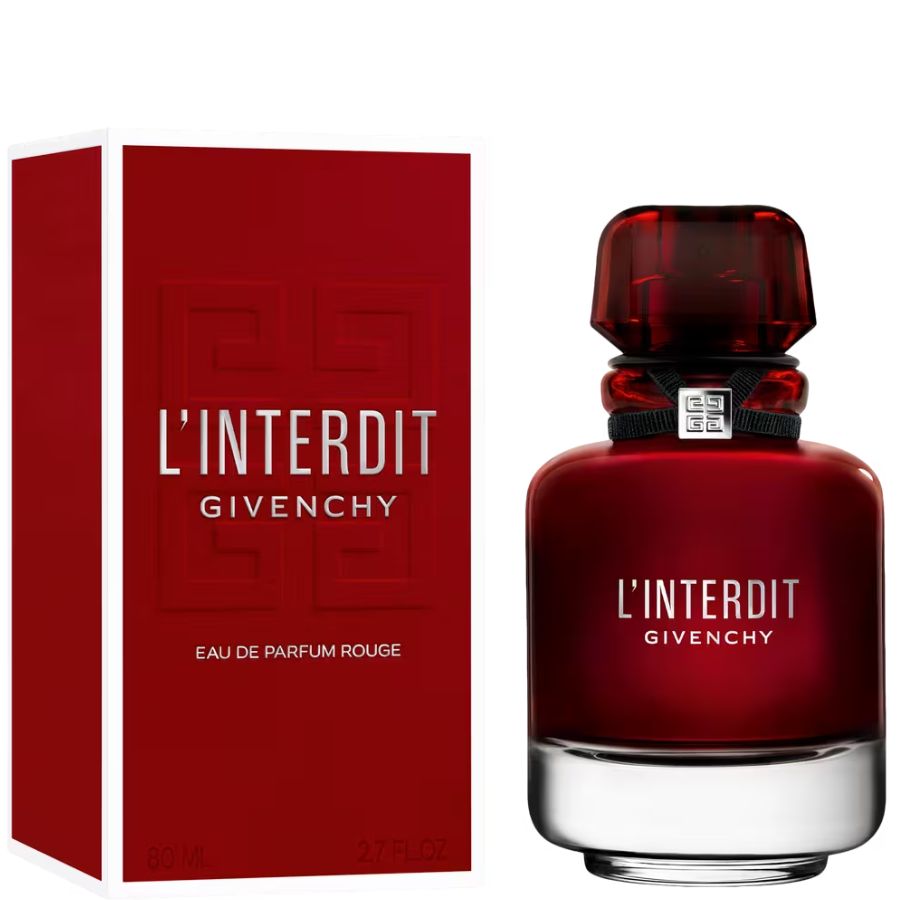 L'Interdit Rouge de Givenchy mujer EDP 2.6 oz botella roja