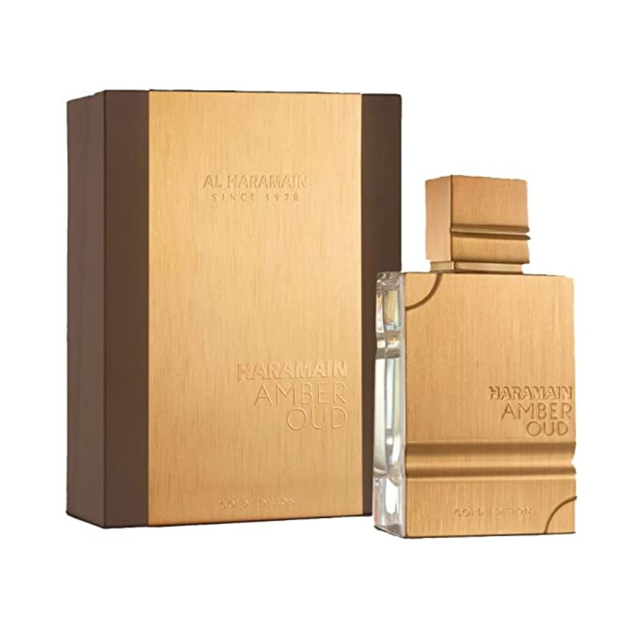 Al Haramain Amber Oud Gold Edition unisex 2.0 oz EDP, gold bottle