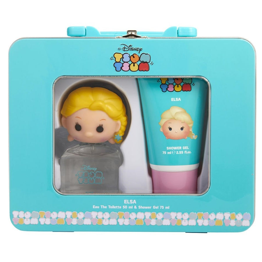 Tsum Tsum Frozen Elsa by Disney for Girls 1.7 oz EDT 2pc Gift Set (Shower Gel + Tin)