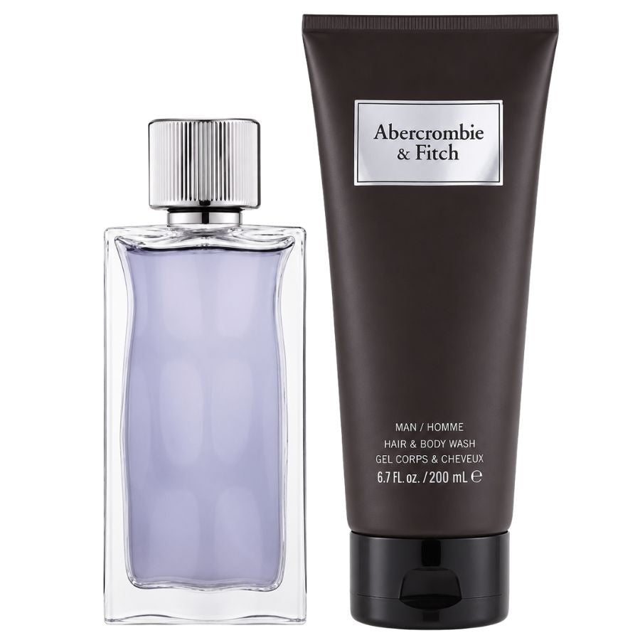 Abercrombie & Fitch First Instinct men's 3.4 oz EDT gift set