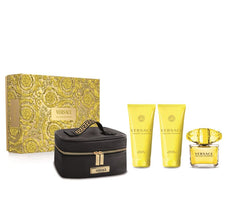 Yellow Diamond by Versace for Women 3.0 oz EDT 4pc Gift Set