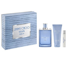 Jimmy Choo Aqua by Jimmy Choo for Men 3.4 oz EDT 3pc Gift Set
