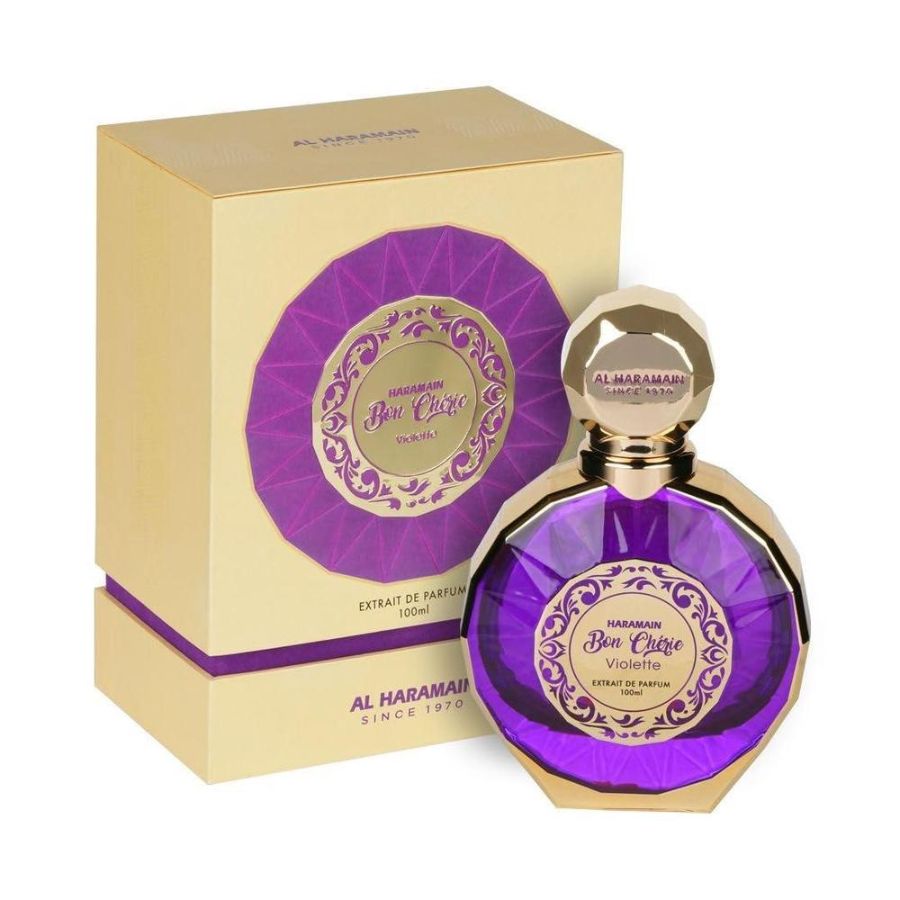 Bon Cherie Violette de Al Haramain perfume para mujer botella de 3,4 oz