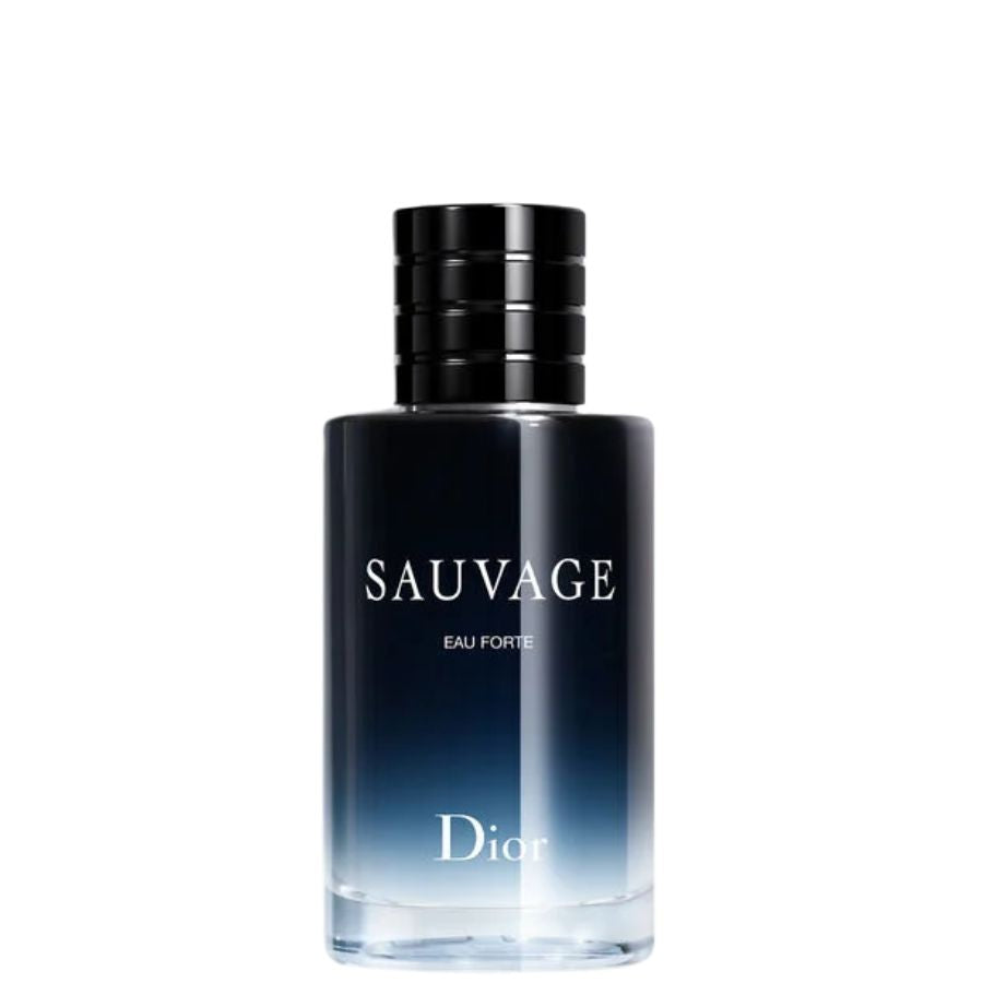 Sauvage Eau Forte Parfum Dior probador para hombres botella de 3.4 oz