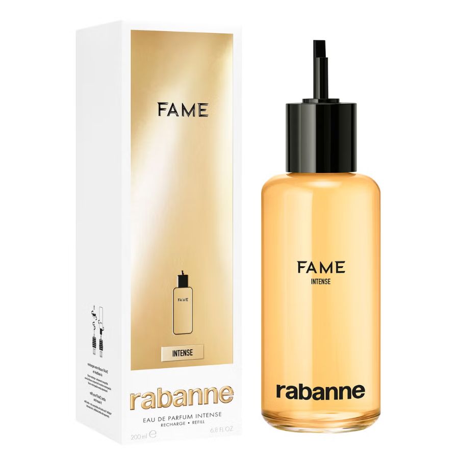 Probador de EDP para mujer Paco Rabanne Fame Intense, botella robotizada de 6,8 oz
