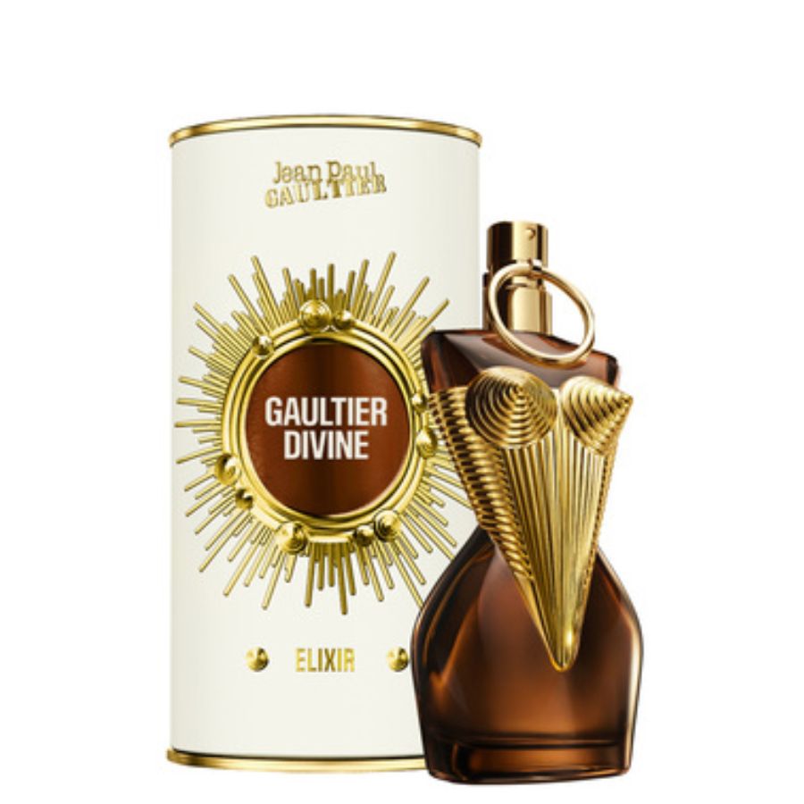 Perfume en spray para mujer Gaultier Divine Elixir, botella de corsé de 3,4 oz