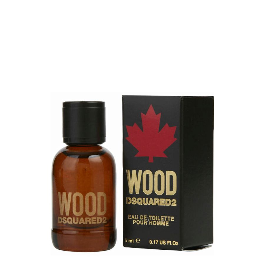 Wood Pour Homme D2 by Dsquared men’s EDT mini 5 ml spray, boxed