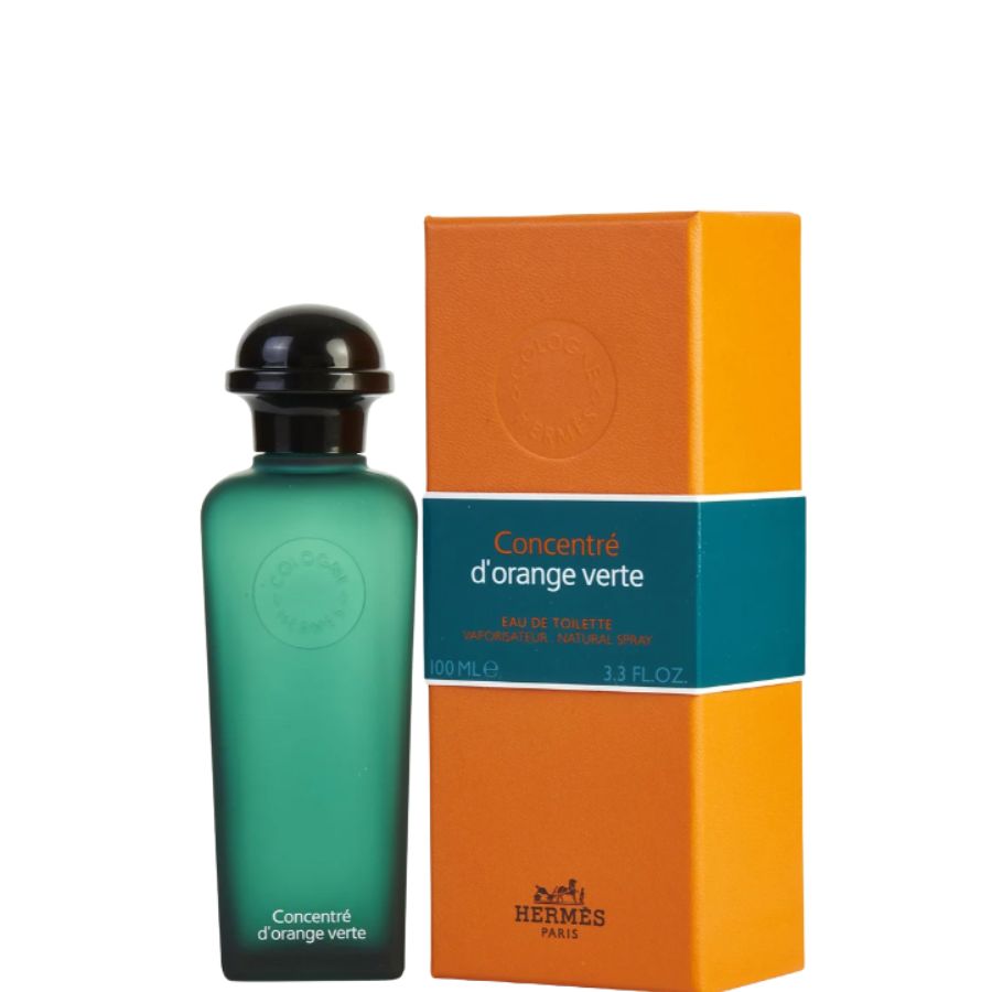 Hermès Concentré d'Orange Verte 3.4 oz EDT, botella verde