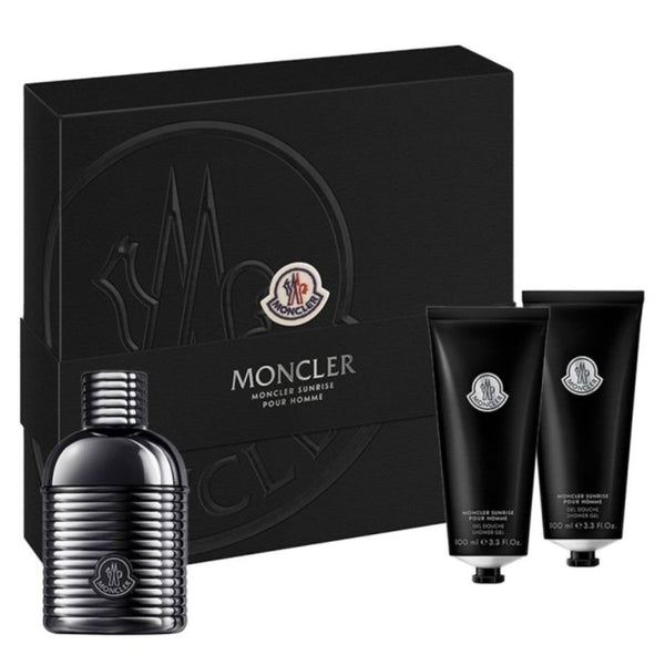Moncler Sunrise Pour Homme EDP 3.4 oz 3-Pc Gift Set | Perfumes LA