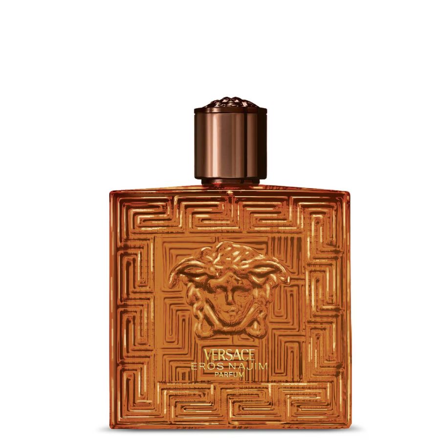 Probador de perfume Versace Eros Najim, 3,4 oz, botella ámbar