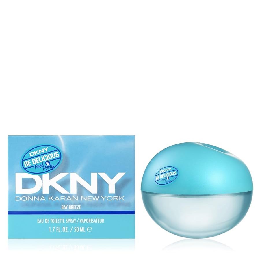 DKNY Be Delicious Bay Breeze EDT 1.7 oz perfume para mujer, aguamarina manzana