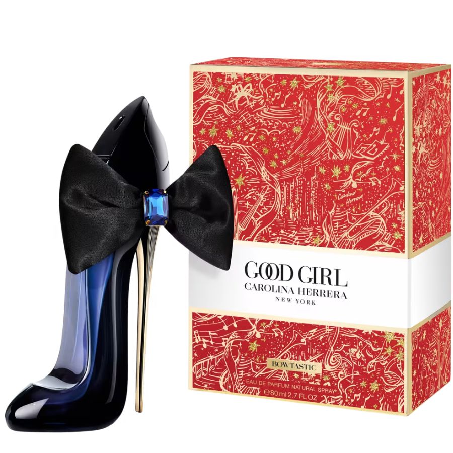 Carolina Herrera Good Girl Bowtastic EDP, 2.7 oz, blue stiletto