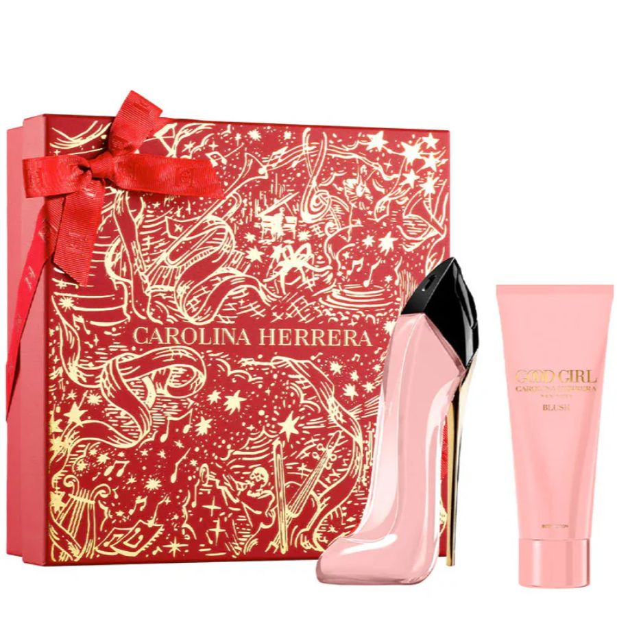 Carolina Herrera Good Girl Blush EDP gift set, 2.7 oz with body lotion