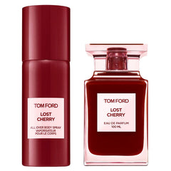 Lost Cherry by Tom Ford for Women 3.4 oz EDP Spray 2pc Gift Set (4.0 Body Spray)