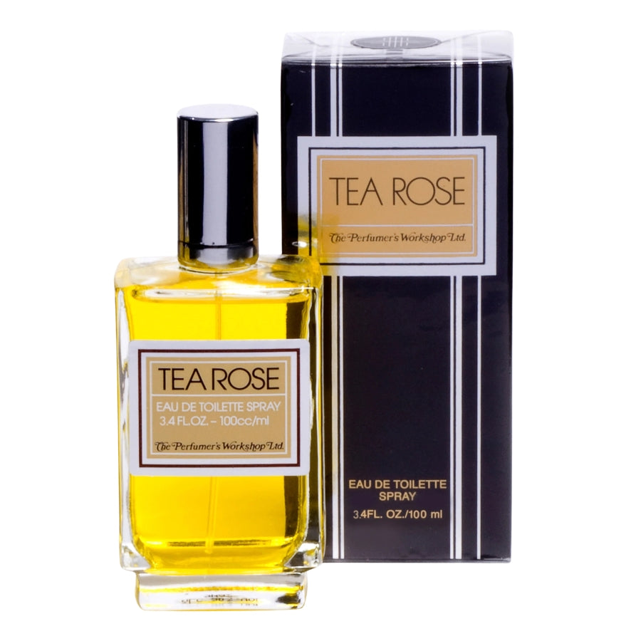 Perfumer's Workshop Tea Rose 3.4 oz EDT clear bottle