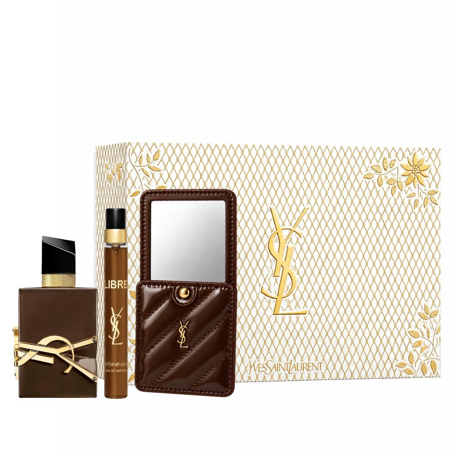 Libre Santal Couture by Yves Saint Laurent for Women 1.7 oz EDP 3pc Gift Set (10 ml + Mirror)