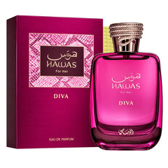Hawas Diva by Rasasi for Women 3.4 oz EDP Spray