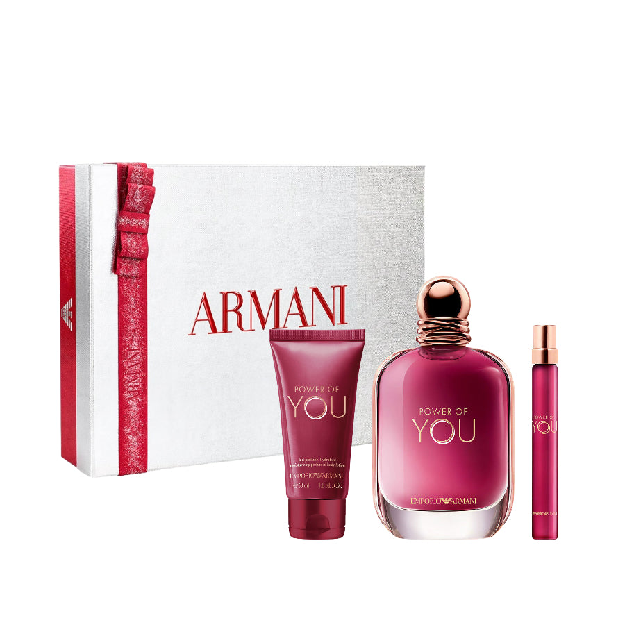 Power Of You by Emporio Armani for Women 3.0 oz EDP 3pc (BL +10ml)