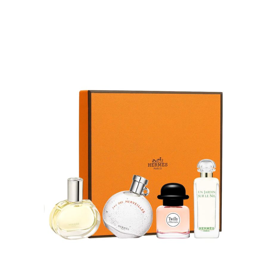 Hermès Minis 4pc mini set 7.5 ml travel fragrances