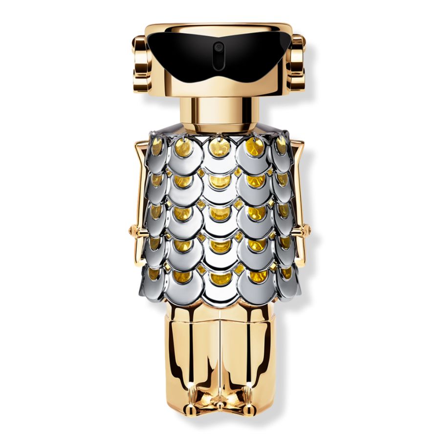 Fame by Paco Rabanne women’s EDP tester 2.7 oz, gold robot bottle