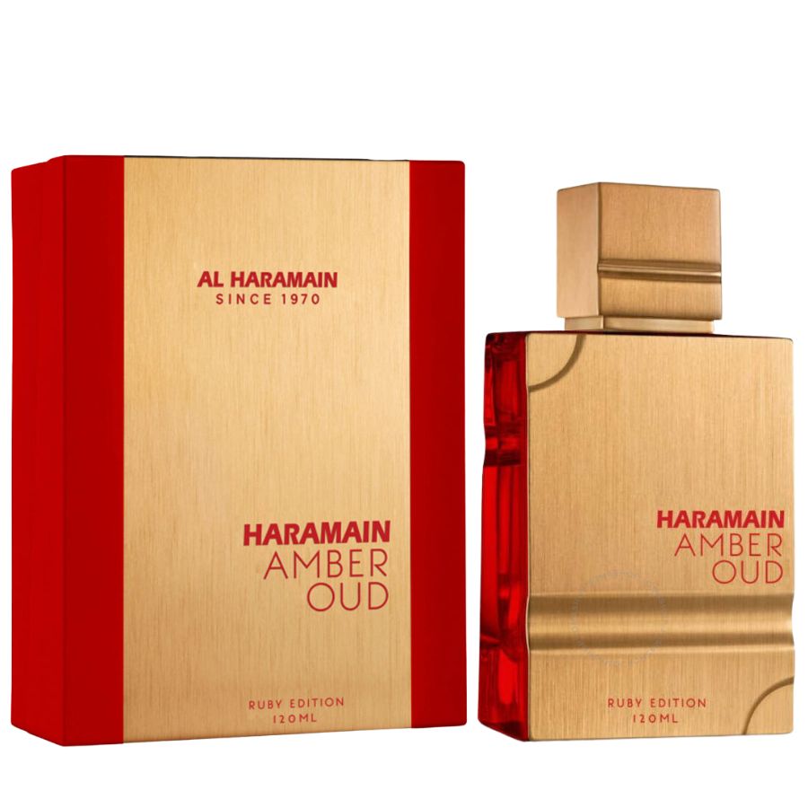 Amber Oud Ruby de Al Haramain para unisex EDP en aerosol de 4.0 oz - PLA