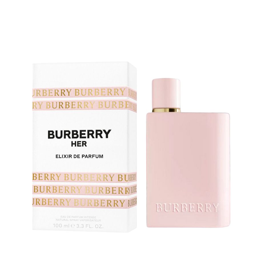 Burberry Her Elixir de Burberry Women 3.4 oz EDP Spray en botella rosa rubor